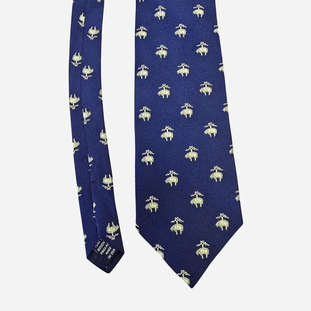 Brooks Brothers Men's Silk logo tie
